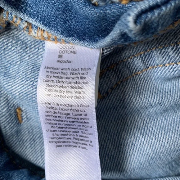 Gap Denim Overall Shorts - Picture 9 of 9